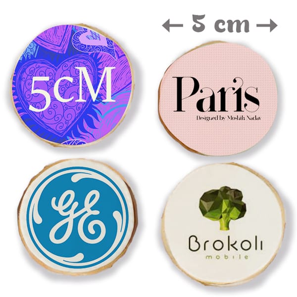 Galletas Personalizadas Redondas 5 cm