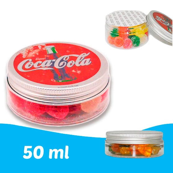 Boîte de Bonbons Personnalisée 50 ml