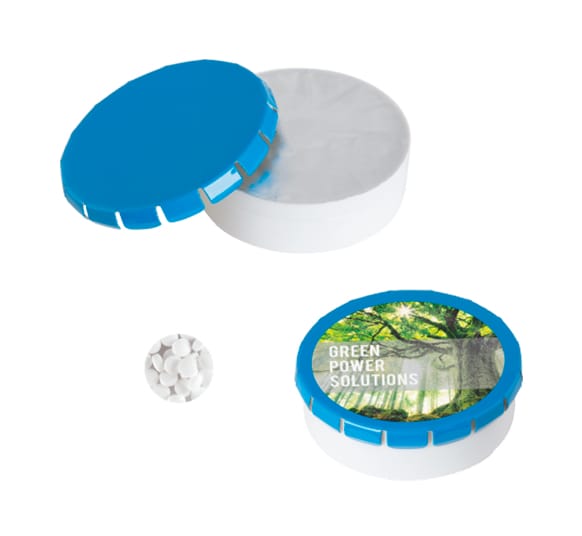 Lata Metálica Redonda impresa a todo Color