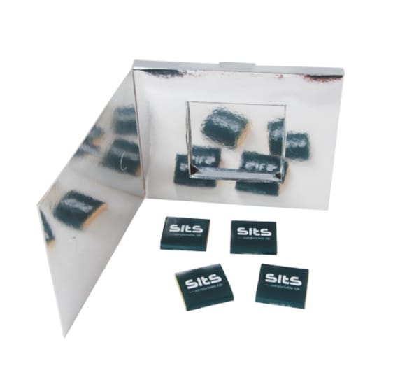 Tableta de Chocolate Personalizada Tarjeta de Visita